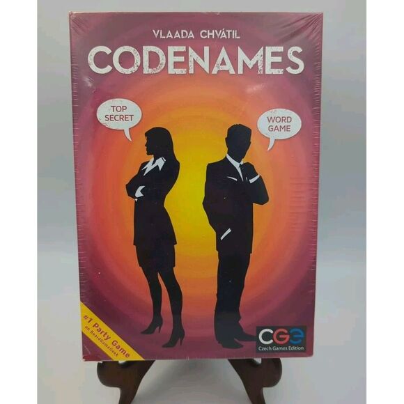 CODENAMES by Vlaada Chvatil Top Secret Word Game ,‎ Board Game Brand New Sealed - Picture 1 of 3